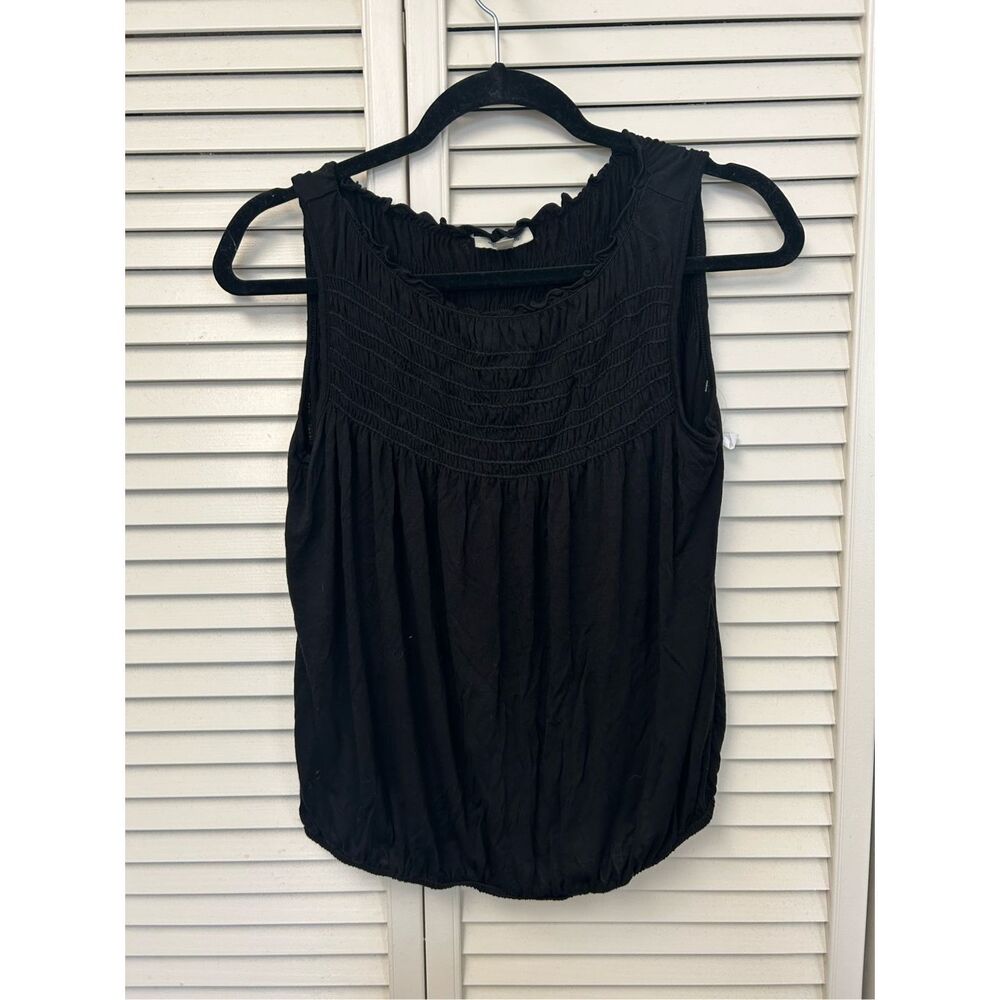 Max Studio Black Blouse, Sz Small, +